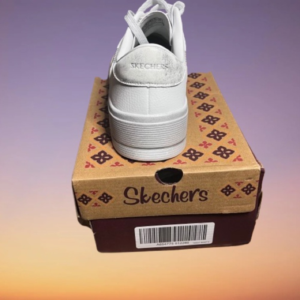 Skechers Vegan Memory Foam Sneakers - Picture 7 of 8